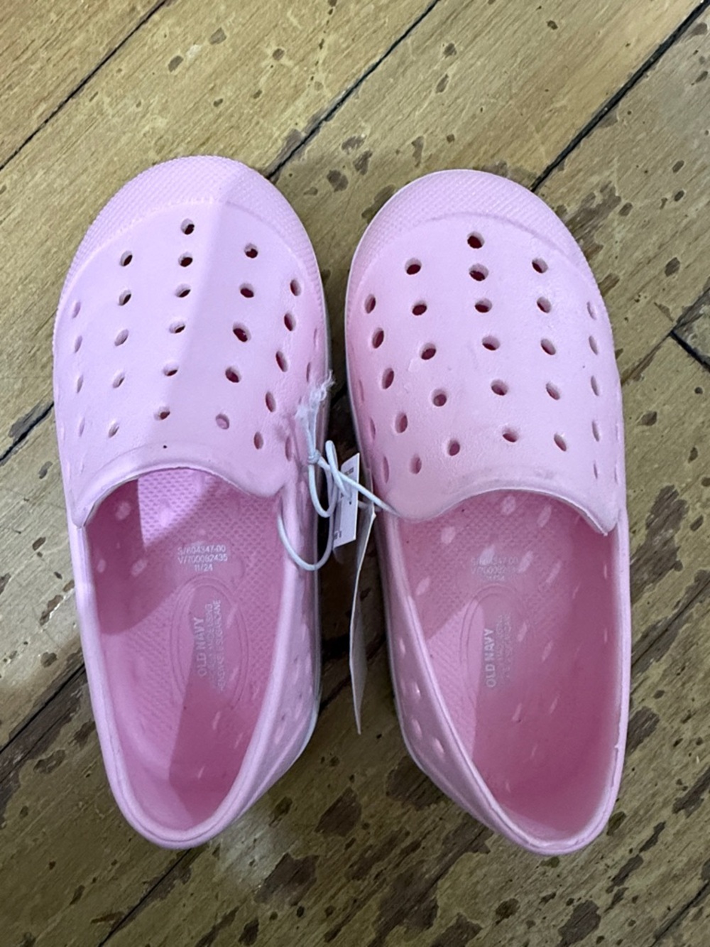 Pink Slip-On Shoes